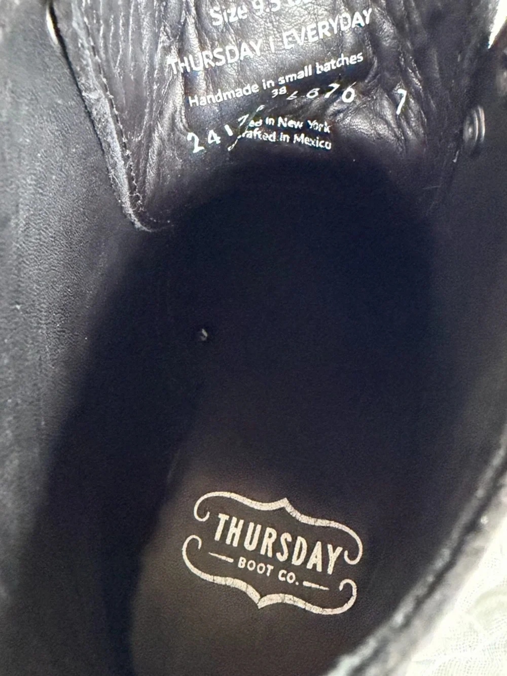 Thursday Boot Co. Captain Boot Matte Black 9.5